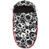 SACO CUBREPIE WHITE CIRCLE